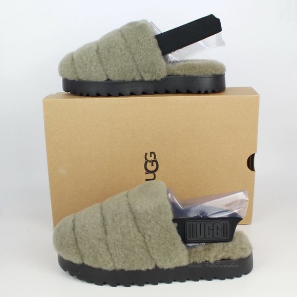 NEW UGG Genuine Shearling Slingback Slipper - Picture 2 of 14